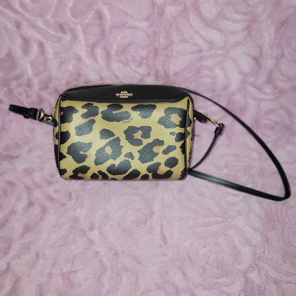 Coach Bennett Crossbody leopard print